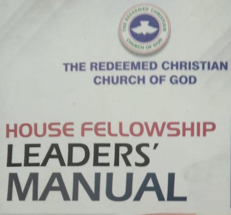 RCCG House Fellowship Leader Manual 20 November 2022, Lesson 12: Let Go And Let God