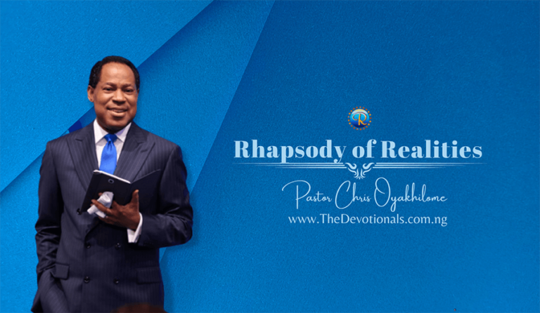 RHAPSODY OF REALITIES FOR SUNDAY 14TH JANUARY 2024 – THE SECOND COMING IS NOT FOR THE SAINTS